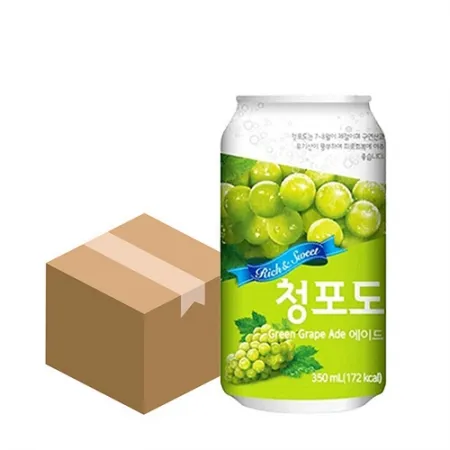 일화 청포도에이드(350ml_CAN 350g/EA)x24