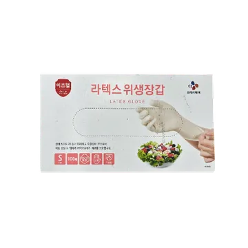 이츠웰 라텍스위생장갑(NEW_아이보리색_소_100입 EA)