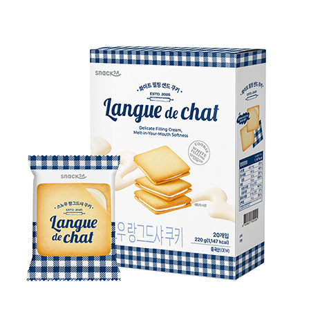 스낵24 랑그드샤쿠키(20개입 220g/EA)