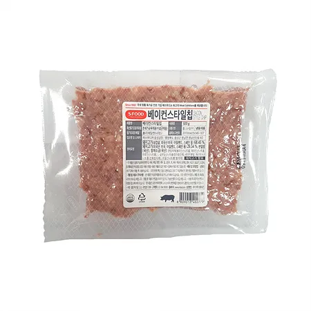 에쓰푸드 베이컨칩(진공포장 500g/EA)