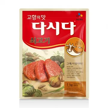 백설 쇠고기 다시다(1Kg/EA) 소고기다시다