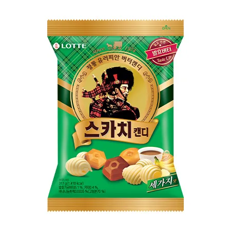 롯데웰푸드 스카치캔디(세가지맛 317g/EA)