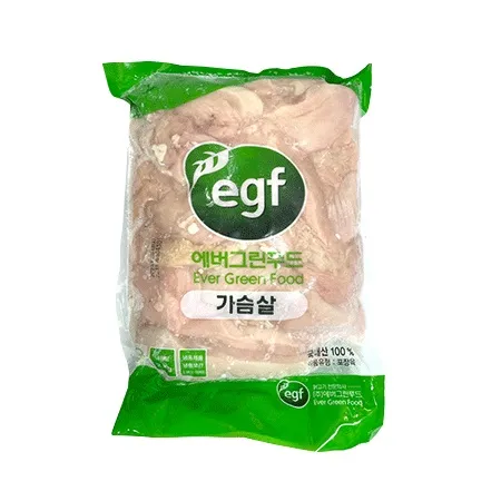 닭가슴살(130±10g/덩어리_껍질제거_신규 2Kg/EA)/국내산