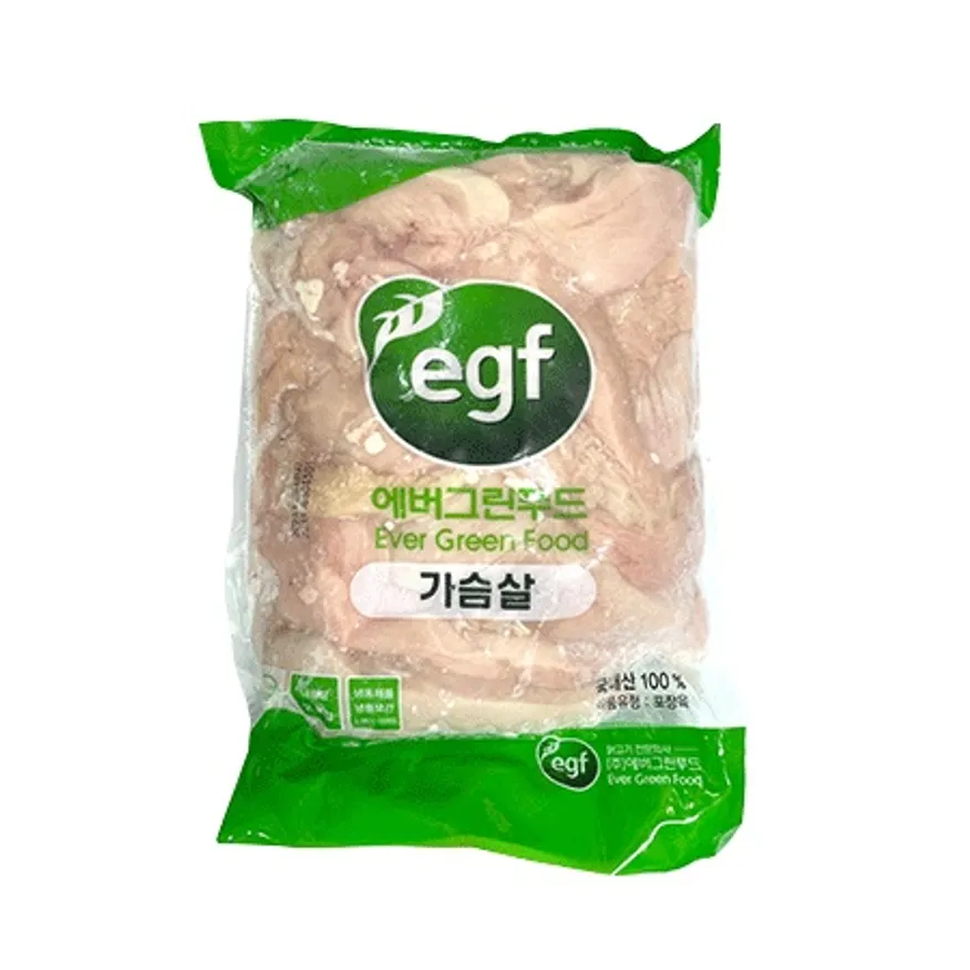닭가슴살(130±10g/덩어리_껍질제거_신규 2Kg/EA)/국내산 이미지