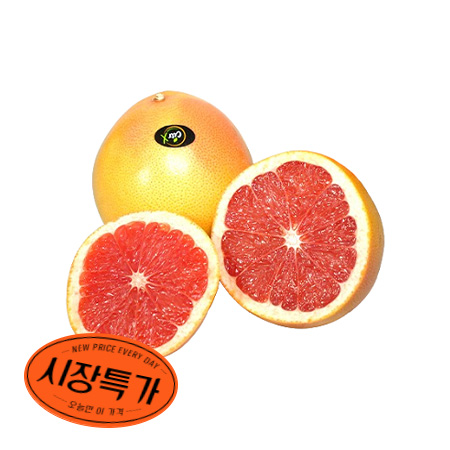 ★매일시장특가★ 자몽(300g이상*1개입 300g/EA)