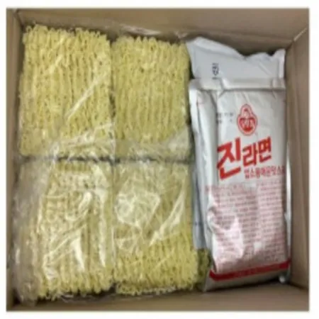 ※낱개포장아님※ 진라면 업소용 라면(덕용_매운맛 120g*30EA/BOX) 라면 이미지