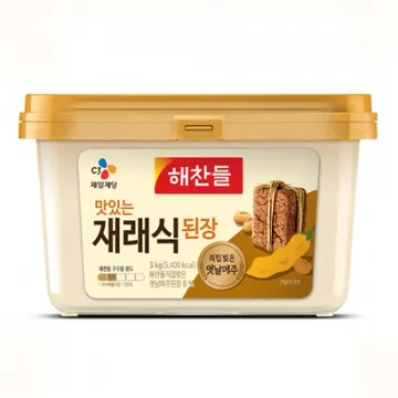 해찬들 재래 된장(3Kg/EA) [원산지: 상세설명참조]