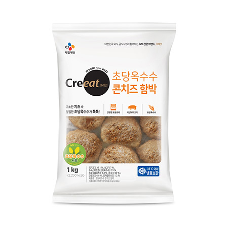 크레잇 초당옥수수콘치즈함박스테이크(1Kg/EA)