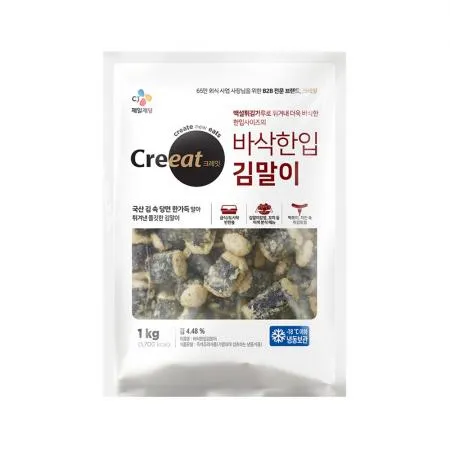 ★제당 초특가★크레잇 바삭한입김말이(60±6입/EA 1Kg)
