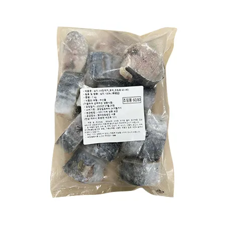 서풍 삼치(내장제거_60~80g/토막 조림용 1Kg/EA)