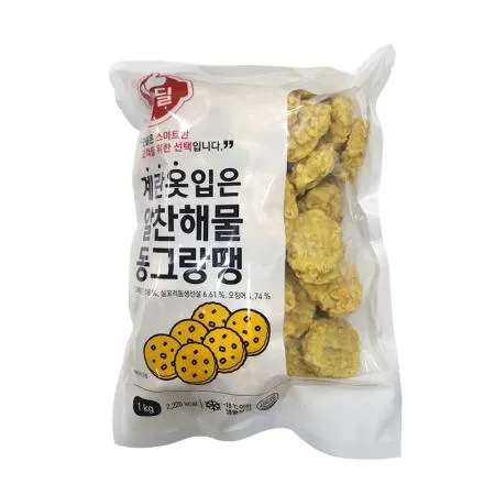 굿딜 계란옷입은알찬해물동그랑땡(24±2g*45±5개입 1Kg/EA)