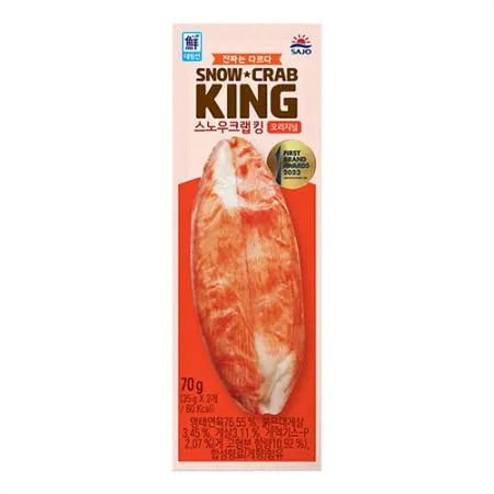 사조대림 스노우크랩킹(70g/EA)