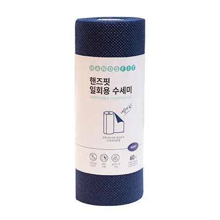 핸즈핏 일회용수세미(남색_60입 EA)