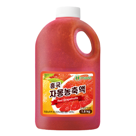 흥국F&B 자몽에이드농축액(1.8Kg/EA)