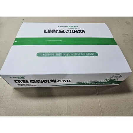 프레시원 대왕오징어몸채(칼집_편채_중식일반 4Kg/BOX)