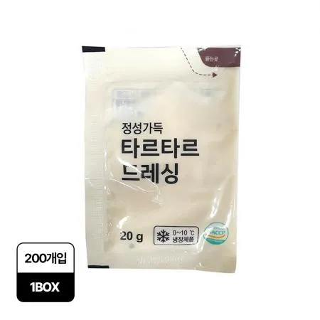 송림푸드 타르타르드레싱(20g*200입 4Kg/BOX) 소스