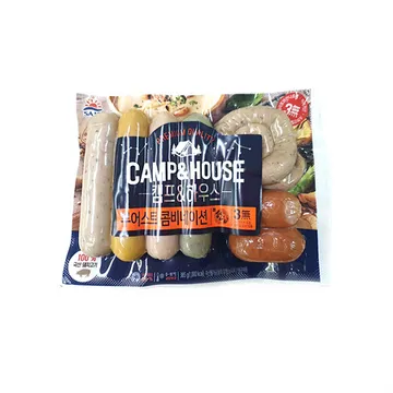 사조대림 모둠 소시지(부어스트콤비네이션 385g/EA) 소세지