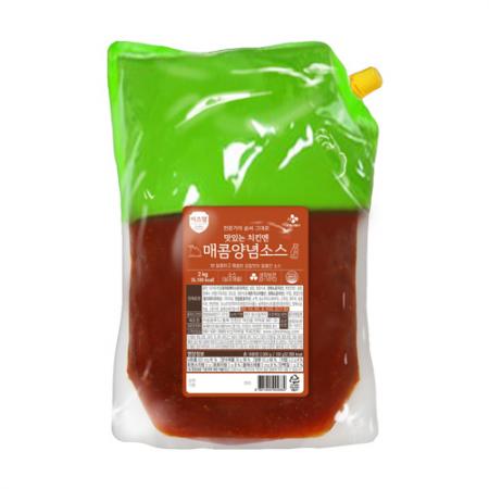 이츠웰 치킨엔매콤양념소스(2Kg/EA)