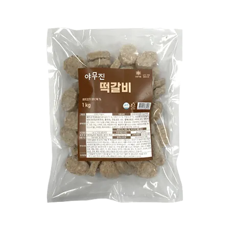하늘푸드 알찬미니떡갈비(기획_18±2g*60±5입 1Kg/EA)