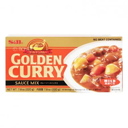 S&B 골든카레(고형_순한맛 220g/EA) 커리
