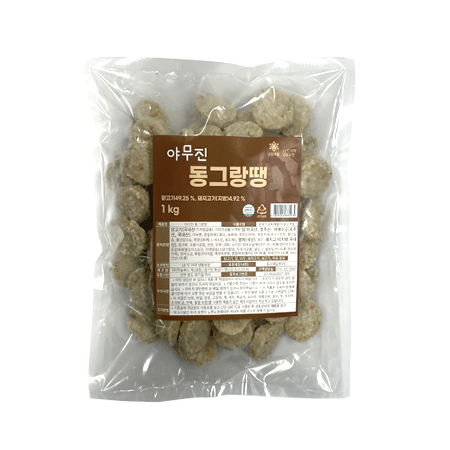 하늘푸드 알찬동그랑땡(기획_16.5±2g*60±3입 1Kg/EA)