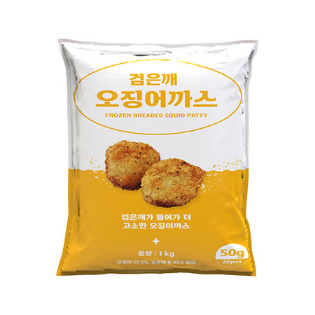 아쿠아링크 검은깨오징어까스(50g*20입 1Kg/EA)