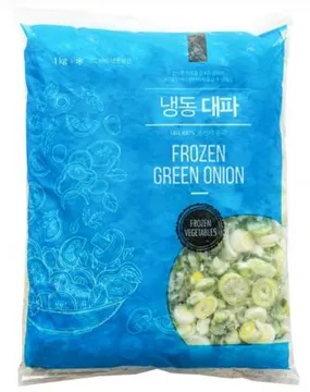 글로벌냉동 냉동대파(5mm_슬라이스 1Kg/EA)
