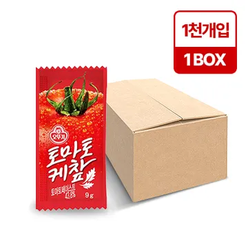 오뚜기 케찹(9g*1000개입 1회용 9Kg/BOX)