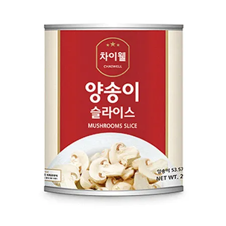 차이웰 양송이캔(특편슬라이스 2.84Kg/EA)
