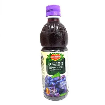 델몬트 포도주스100(PET_400ml 400g/EA)x20 이미지