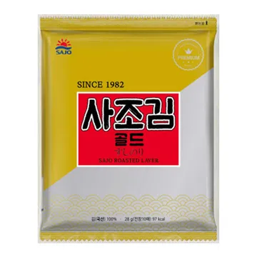 사조해표 김밥김(골드 10매*10입 270g/EA)