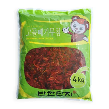 반찬단지 고들빼기무침(NEW 4Kg/EA) 업소용 반찬