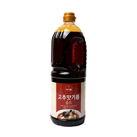 차이웰 고추맛기름(골드_1.8L/EA) 고추기름
