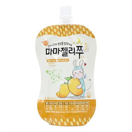 아람농장 마마젤리쭈(100ml_무농약_감귤망고맛 100g/EA) [원산지: 상세설명참조]