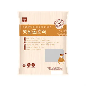 사옹원 옛날꿀호떡(80g*20장 1.6Kg/EA)