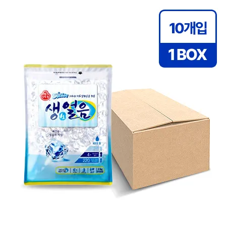 오뚜기 생얼음(1kg*10입 10Kg/BOX)