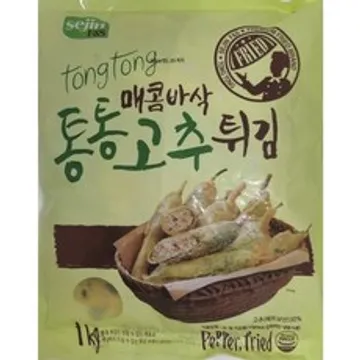 ♥튀김특가♥ 세진에프 통통매콤바삭고추튀김(1Kg/EA)