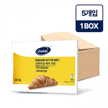 데빅 버터시트(직수입_2Kg*5입_박스단위발주 2Kg/EA)