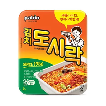 팔도 김치도시락(NEW 86g/EA)