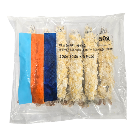BM 빵가루새우(머리있음_50g*6입 300g/EA)