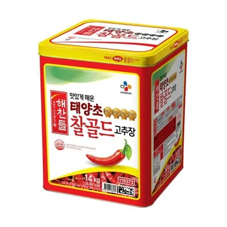 해찬들 태양초찰고추장(골드 14Kg/EA)