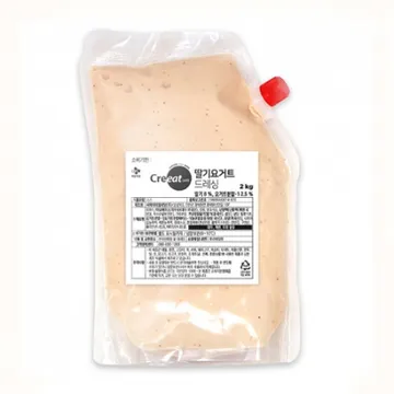 크레잇 딸기요거트드레싱(2Kg/EA) 소스