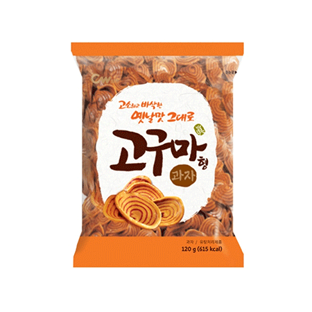 청우식품 고구마형과자(120g/EA)