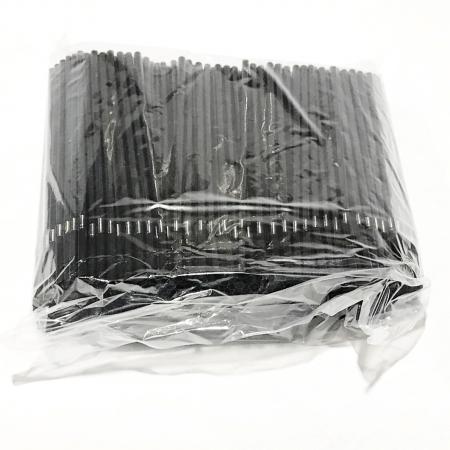 스트로우(자바라_검정색_7*250mm_500입 EA)