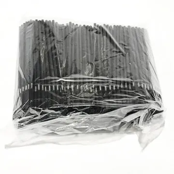 스트로우(자바라_검정색_7*250mm_500입 EA)