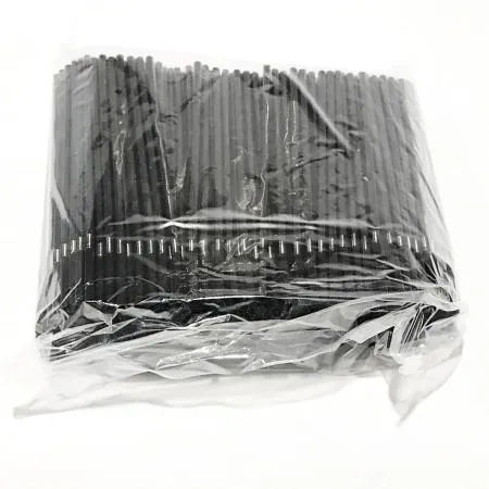 스트로우(자바라_검정색_7*250mm_500입 EA)