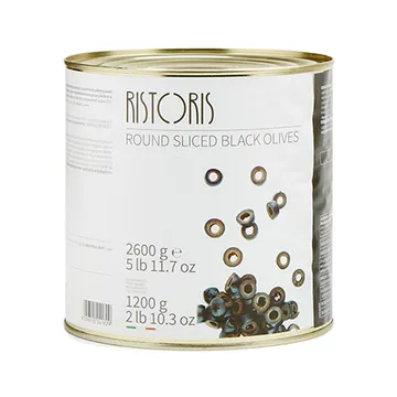 리스토리스 블랙올리브캔(슬라이스 2.6Kg/EA)