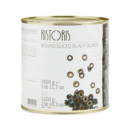 리스토리스 블랙올리브캔(슬라이스 2.6Kg/EA)