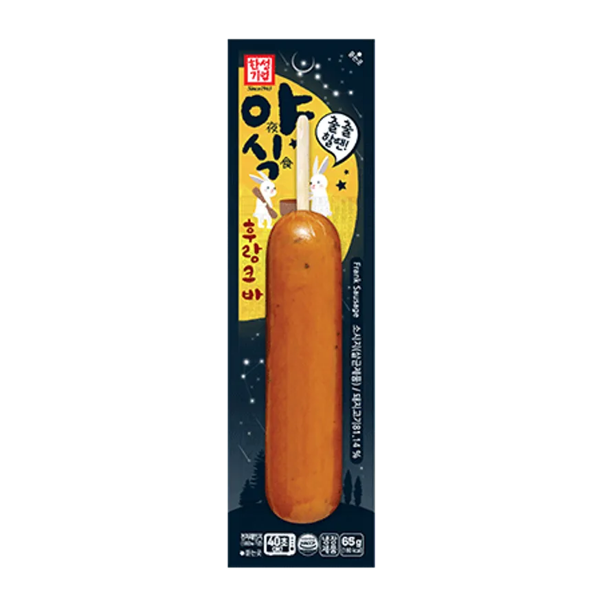 한성 야식후랑크핫바(65g/EA) 이미지