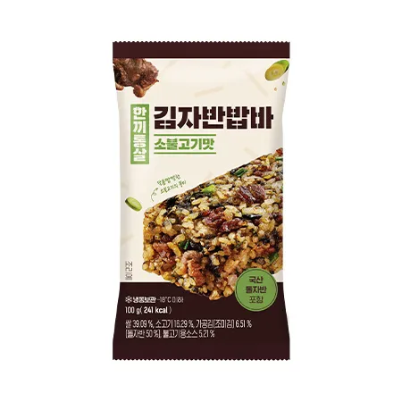 한끼통살 김자반밥바(소불고기 100g/EA)
